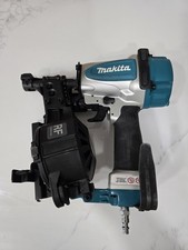 Makita AN454 Coil Nailer 15° Nail Gauge 70-120psi Blue/Silver/Black