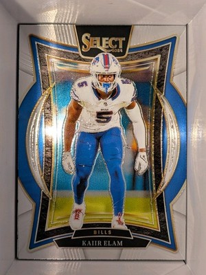 2024 Panini Select Concourse Kaiir Elam #8 Buffalo Bills NFL Football Card