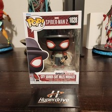 Marvel Spider-Man 2 Videojuego City Sounds Traje Miles Morales Pop! Figura Vinilo