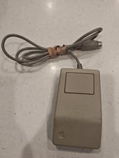 Vintage Apple Desktop Bus Mouse Beige G5431