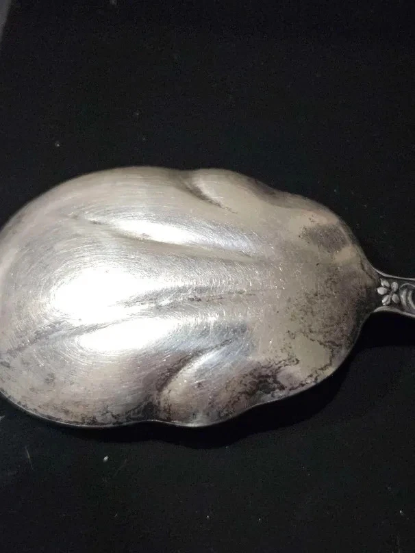 Mauser/Mt Vernon Sterling "Yetive" Bon Spoon Pat. 1902 - 29g - Mono M Foto 3 de 4