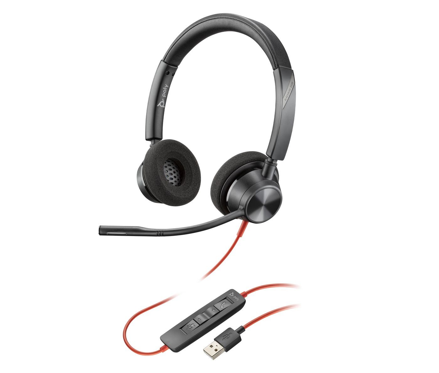 HP 76J16AA Blackwire 3320 USB-A Headset