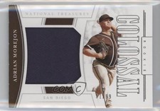 2020 National Treasures Rookie Colossal Materials 51/99 Adrian Morejon 0a8t