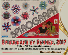 Toy Parts: SPIROGRAPH, Hasbro as Kenner, 2017, replacement parts