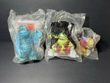 McDonalds Happy Meal Toy Set-2001 Disney Pixar Monsters Inc Lot Of 3 Sealed New