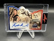 2026..Leaf Metal..Presidents Day..Red,White,Blue. KATE BECKINSALE..1/1