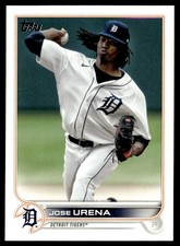 2022 Topps Jose Urena Detroit Tigers #427