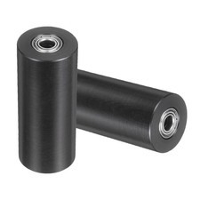 2Pcs Plastic Roller Wheel with Bearing, 15/64"x1"x2-3/8" Bearing Pulley