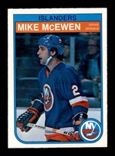 1982 O-Pee-Chee #207 Mike McEwen  NM/NM+ X3007214