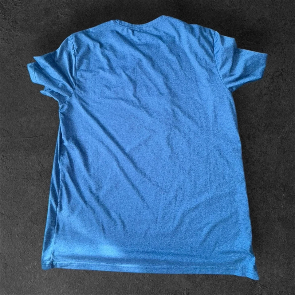 Paquete de 2 camisetas geniales para hombre talla grande azul y negro suaves básicas informales Foto 3 de 4