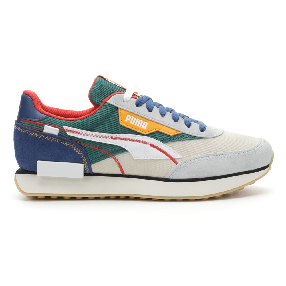 PUMA Future Rider Nh Blue Lace Up Mens Multi Sneakers Casual Shoes
