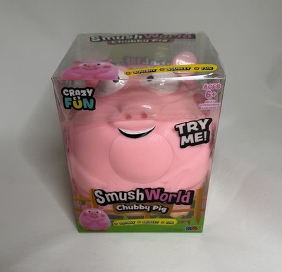 Viral   Crazy Fun Smush World Chubby Pig Pink Limited Edition Squishy RMS