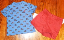 POLO RALPH LAUREN AUTHENTIC BABY BOYS ORIGINAL BRAND NEW 2Pc SET Size 3M, NWT
