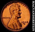 1938-S Lincoln Wheat Cent-Choice Gem BU Red Lustrous No Reserve #i6551