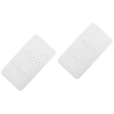 2pcs Non-slip Suction Cup Floor Mat Bathroom Shower Mat Bathroom Accessories