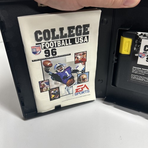 College Football USA 96 (Sega Genesis, EA Sports, 1995) Complete CIB - Picture 5 of 5