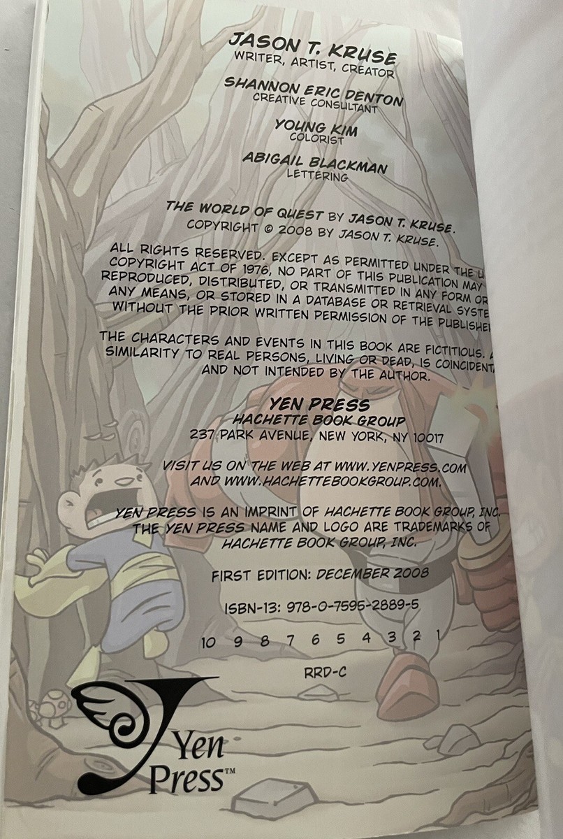 The World of Quest 2 Jason T. Kruse Softcover First Edition, First