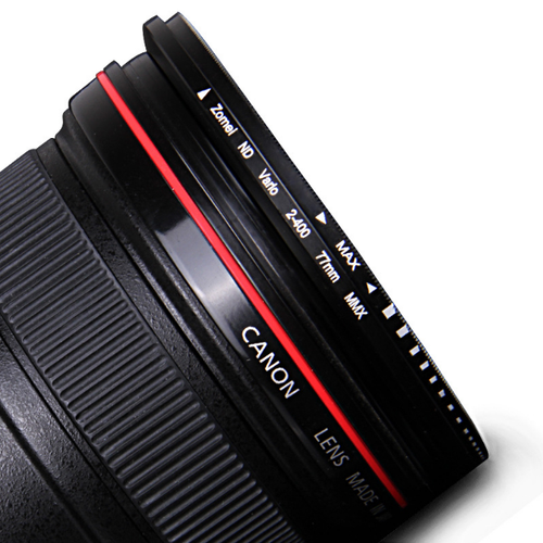 ND2-400 Grey Filter 49/52/55mm Fader Variable ND Lens Filter Adjustable - Picture 4 of 5