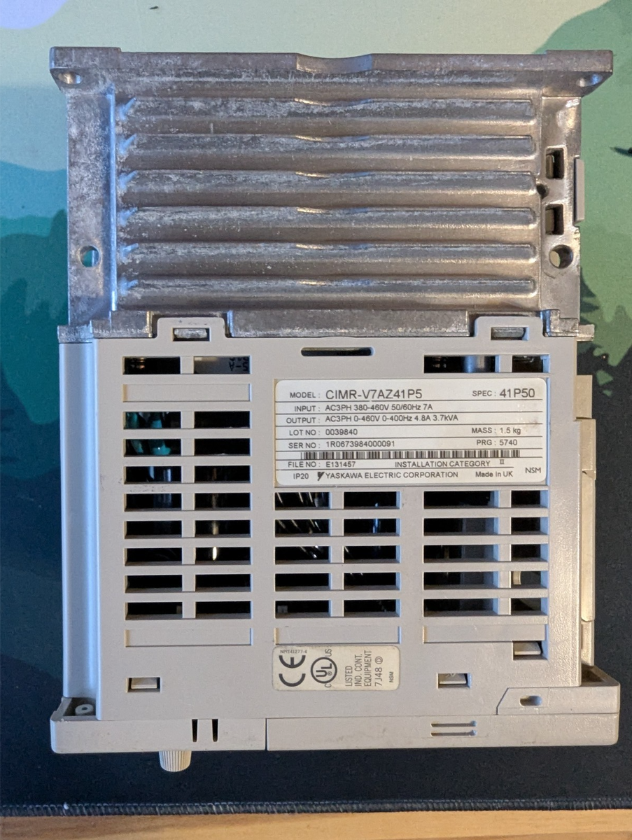 YASKAWA CIMR-V7AA21P5 電源ユニット CIMR-J7AZ41P5 Yaskawa Electric AC VFD Variable Frequency Drive