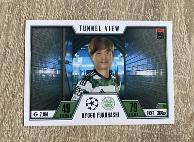 Topps Match Attax - 23/24 - Tunnel View - Kyogo Furuhashi
