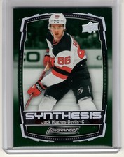 2023-24 Upper Deck Engrained Synthesis #S-8 Jack Hughes