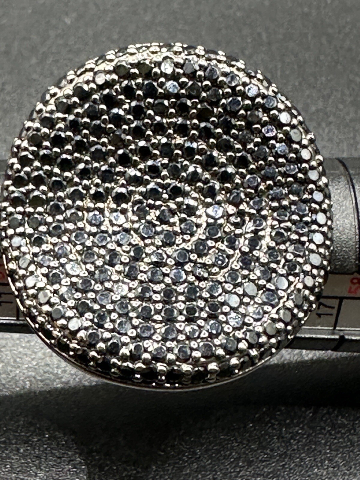 Beautiful Signed SETA Black Ring - image 10