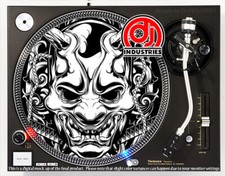 Demon Crest - 7"-12" DJ slipmat for LP turntable record player