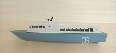 River Yacht 1:50 452 mm Holz Schiffsmodell Bausatz RC Modellschiff Bausatz