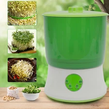 Bean Sprouter Fully Automatic Bean Seed Sprout Machine Maker 2 Layers Food Grade