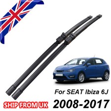 For Seat Ibiza 2008 - Onwards Brand New Front Windscreen Wiper Blades 24"16" 
