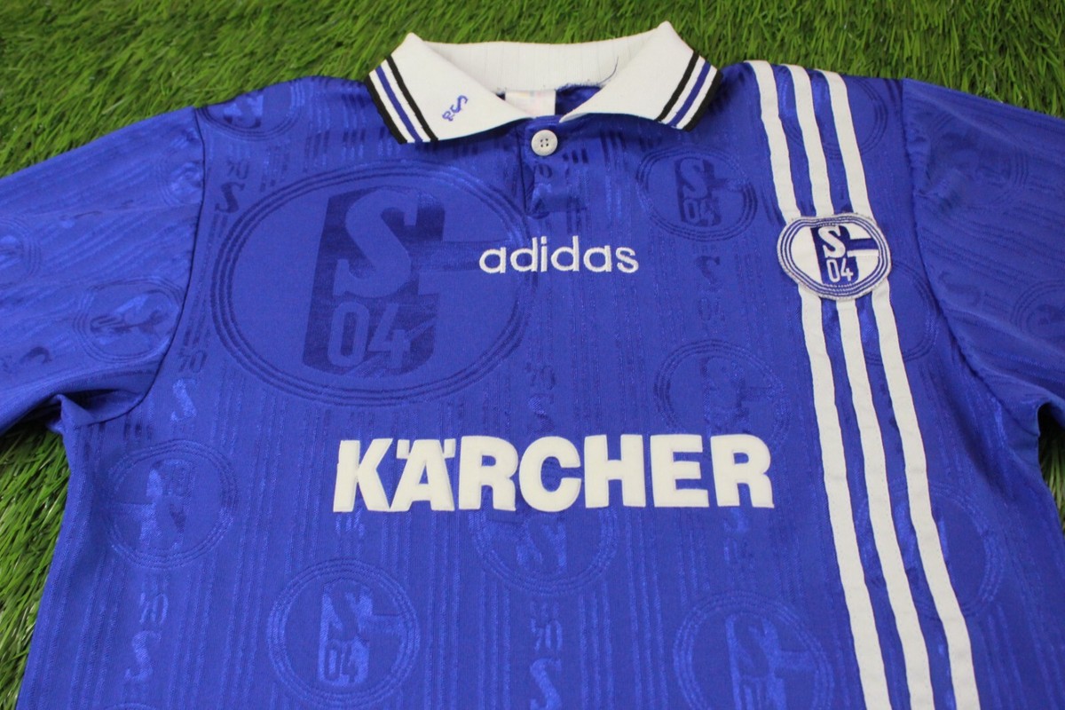 adidas Schalke 04 97/98ホームシャツ Lサイズ 未使用品 adidas Schalke 04 97/98ホームシャツ Lサイズ 未使用品