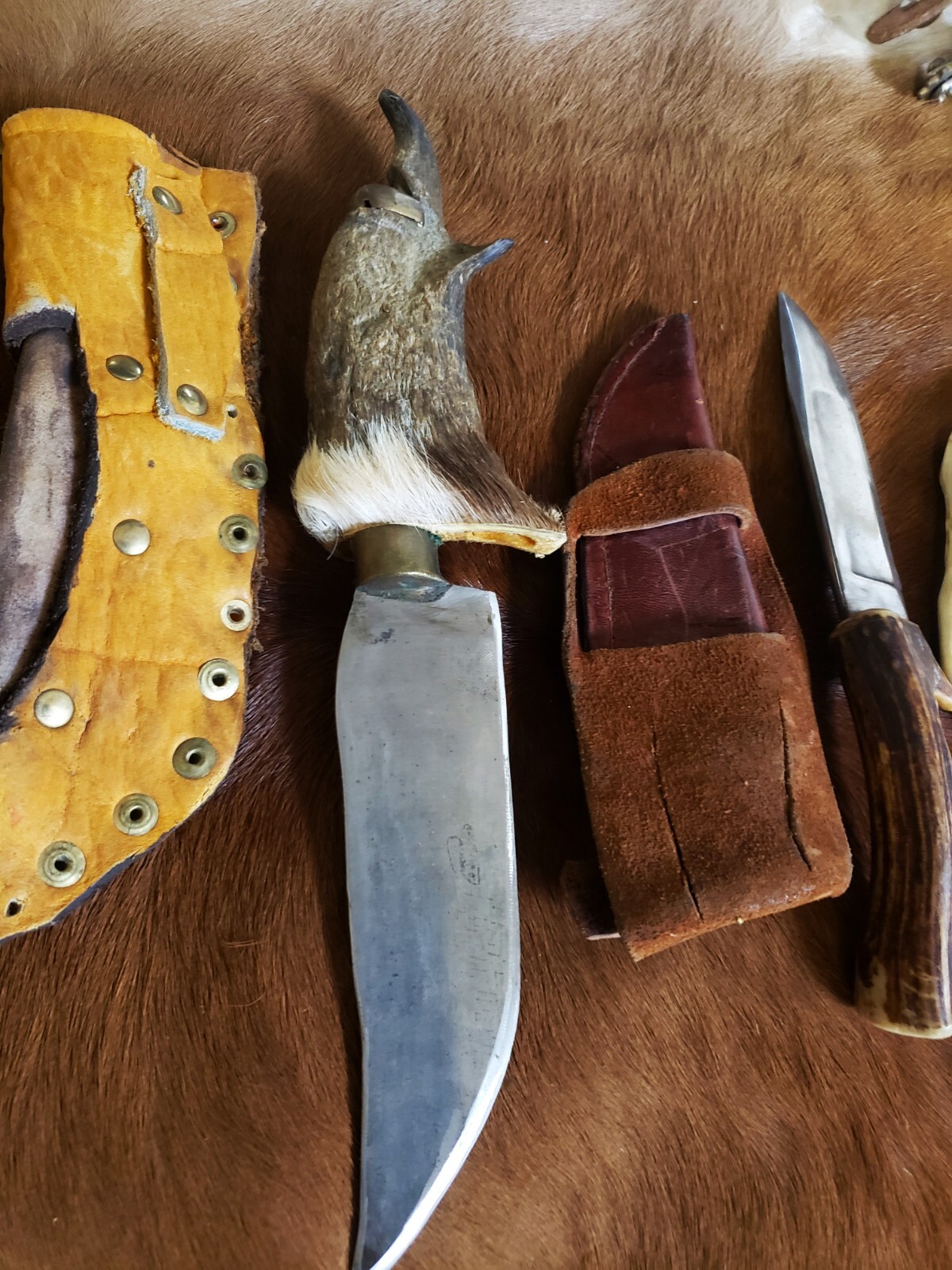 6 Misc. Vintage Handmade Knives Lot eBay