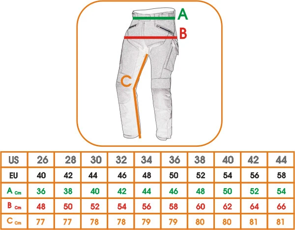 Moto Pantalon Impermeable Thermique Résistan Protections CE Thermique - Photo 2/3