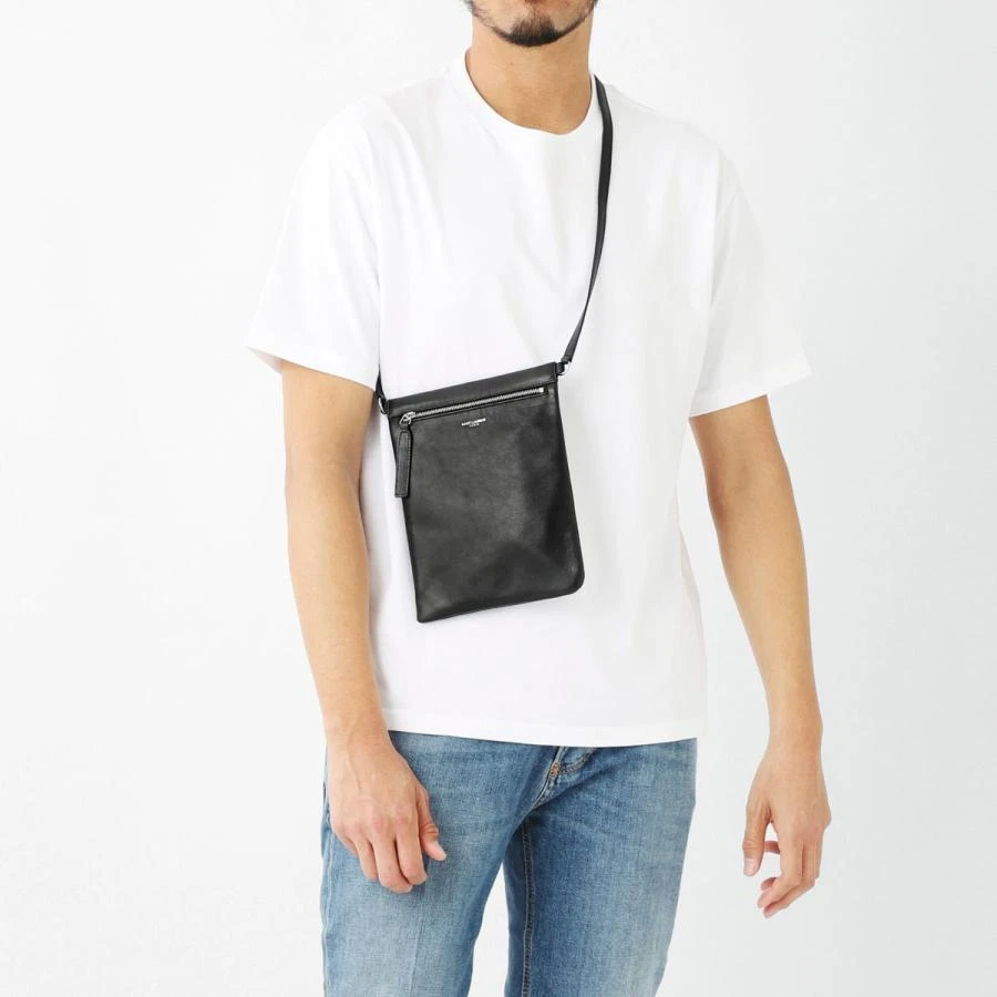 SAINT LAURENT crossbody bag black men s 581697 1ge0e 1000 eBay
