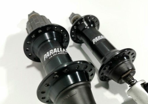 Shimano Deore LX Parallax M563 MTB Naben Set 7fach 135mm 32h BJ 1993 schwarz JAP - Picture 6 of 12