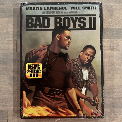 Bad Boys II (DVD, 2003, 2-Disc Set, Special Edition, R) Brand New Sealed