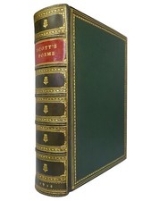 THE POETICAL WORKS OF SIR WALTER SCOTT 1926 FINE SANGORSKI & SUTCLIFFE BINDING