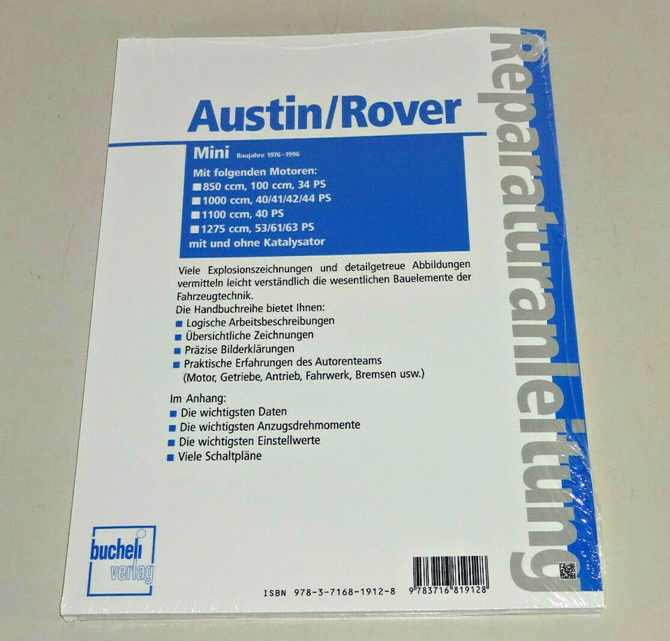 Manual De Reparación - Austin Y Rover Mini - Años Desde 1976 - Imagen 2 de 2