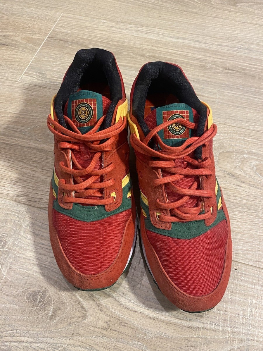 サッカニーx JUST BLAZE x PACKER SHOES GRID SD Saucony x Packer x Just Blaze Grid SD Casino Men's Size 8