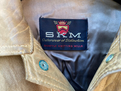 Vintage 70s 80s SKM Suede Brown Leather JACKET M / L Mens Vintage 70s 80s SKM Suede Brown Leather JACKET M / L Mens