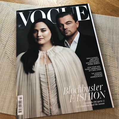 VOGUE UK Magazine October 2023 LEONARDO DI CAPRIO &LILY GLADSTONE