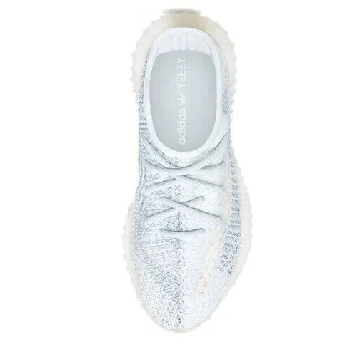 ✅SPEDIZIONE IMMEDIATA Adidas Yeezy Boost 350 V2 Cloud Bianco Antiriflesso Uomo Taglia 12