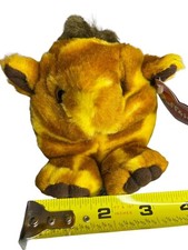 Vintage 1994 Puffkins Plush By Swibco,  GINGER  D.O.B. 12-29-97. 4   6642.