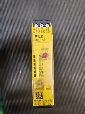 PILZ PNOZ S3 SICHERHEITSRELAIS 750103