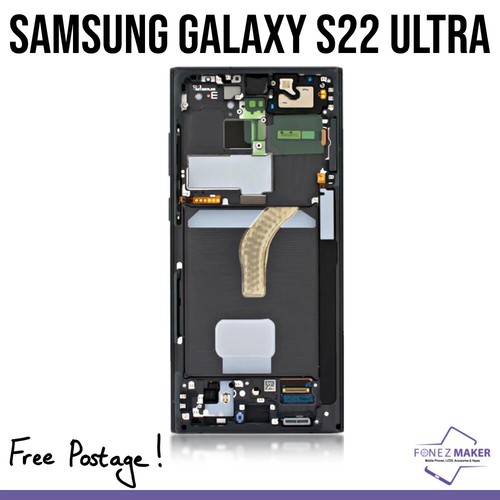 For Samsung Galaxy S22 Ultra Genuine Service Pack LCD Touch Screen Digitizer - Afbeelding 5 van 6