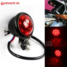 Motorcycle LED Stop Brake Tail Light Lamp For Harley Cafe Racer Bobber Chopper