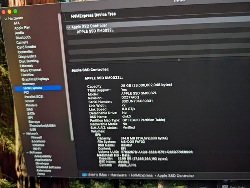 2019 27 iMac Retina 5K, 3.1GHz Intel Core i5, 8GB RAM, 1TB SSD, Radeon Pro 575X - Picture 8 of 19