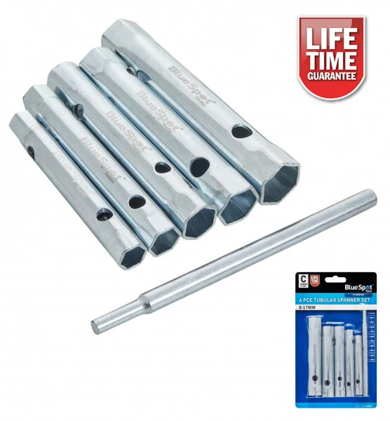 6 PC MONOBLOC TAP BOX SPANNER SET 8-9, 10-11, 12-13, 14-15, 16  