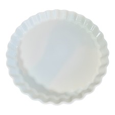 Piatto quiche/flan bianco Ikea 31 cm