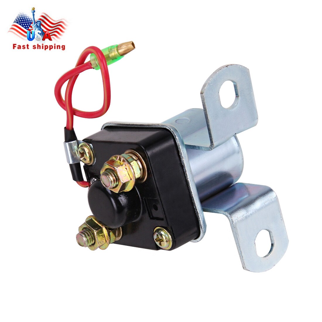 Starter Drive &amp; Relay Solenoid For Polaris XPress 300 400 1996 1997 1998 1999